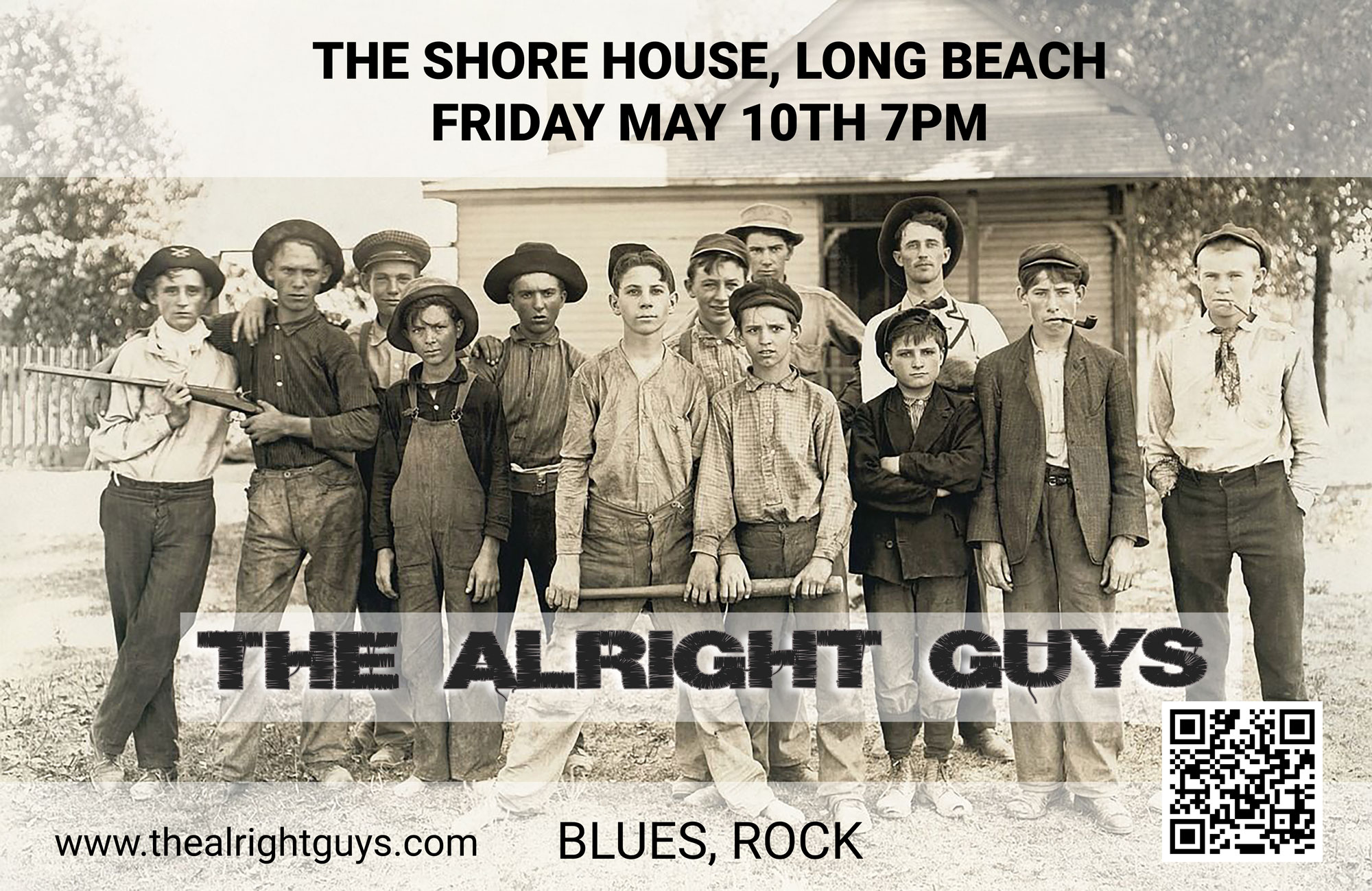 The Alright Guys Shore House poster