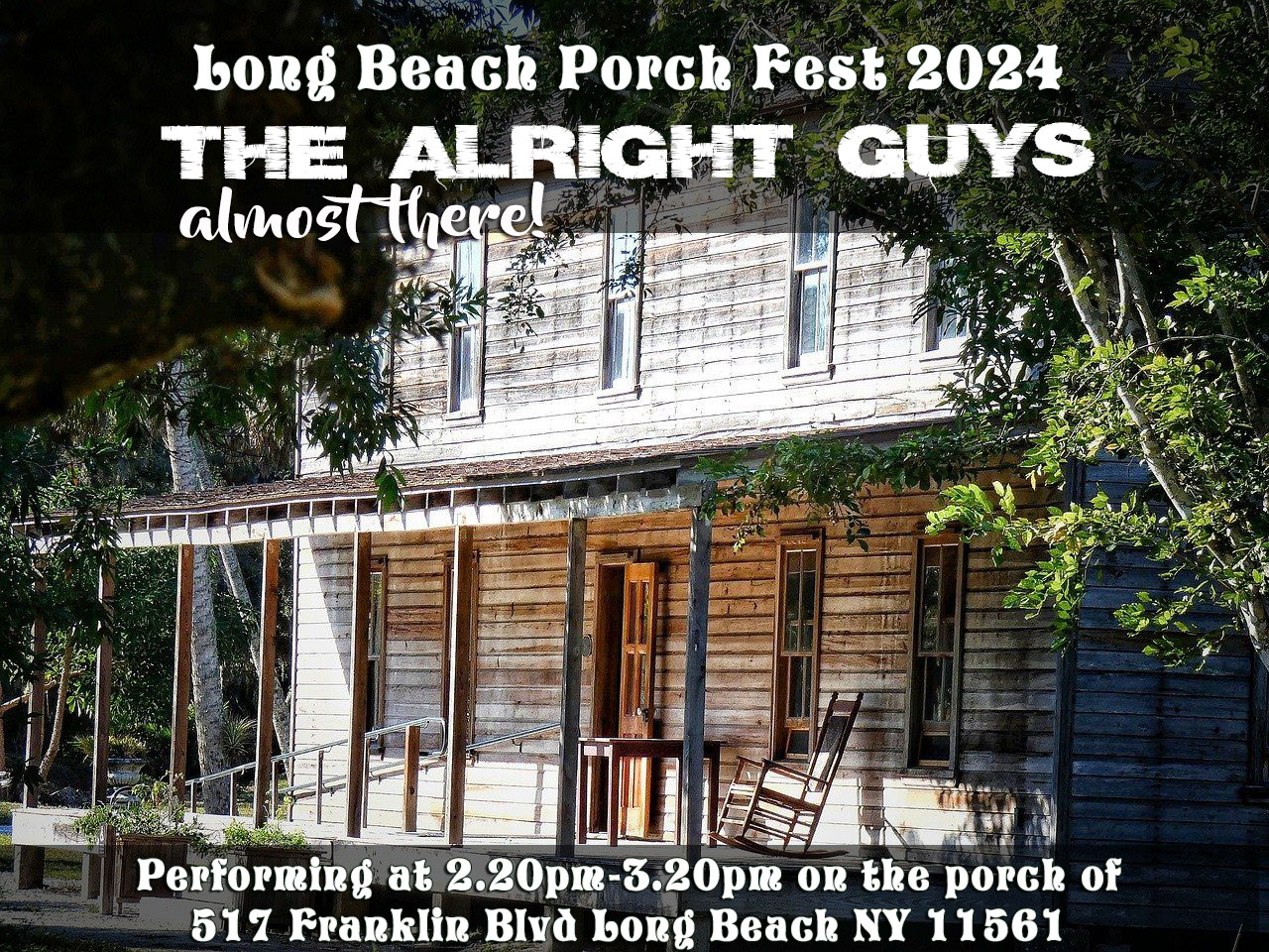 long Beach Porch Fest 2024 The Alright Guys 