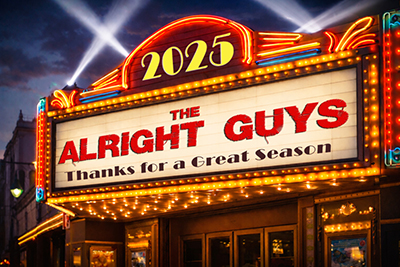 The Alright Guys thank you marquee
